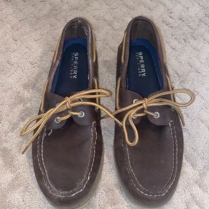 Sperry Top Sider leather boat shoes